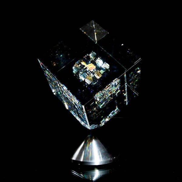 ART GLASS CUBE - Image 3